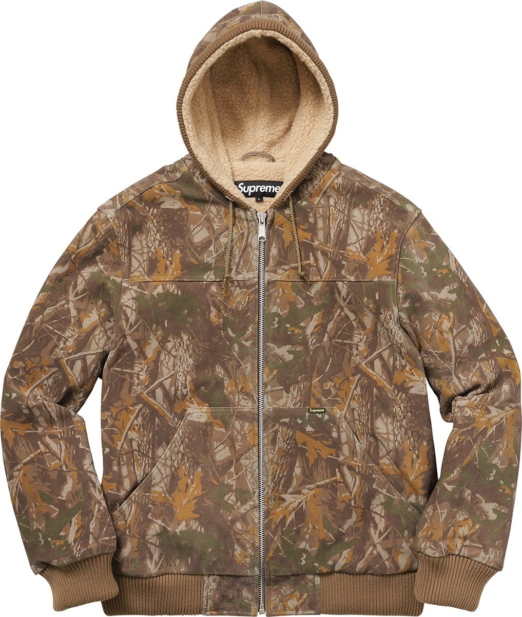 Hooded Suede Work Jacket view 13
